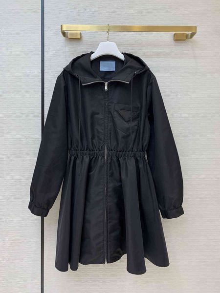

milan runway coats jackets 2022 autumn long sleeve panelled women's coats1 designer brand same style, Black;brown