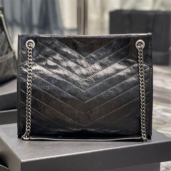 

niki designer bag totes women shoulder bags shopping bag luxury lady cross body bag leather chain handbag italy tote purses casual bag