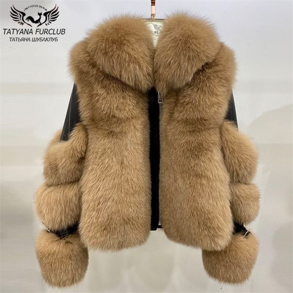 New Winter Fashion Moda Real Peur Casat With Genuine Sheep Leather Natural Pele Whole Fur Jackets Sopela Collar Fur Coats 201016