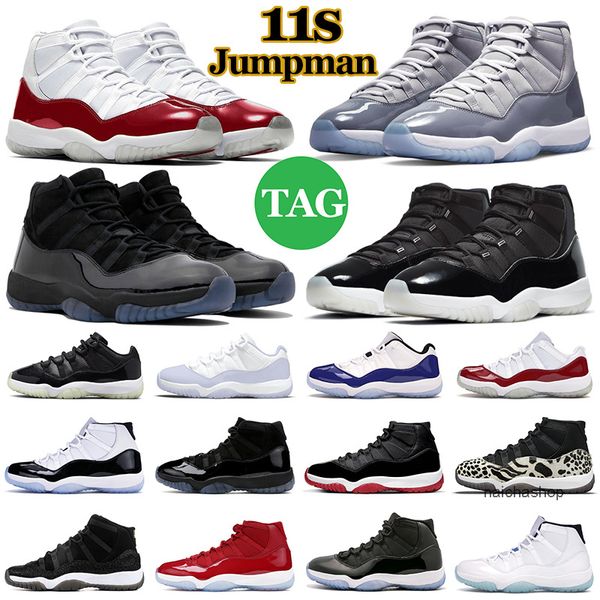 

cherry jumpman 11 11s mens basketball shoes cool grey pantone legend blue bred concord cap and gown high low men women outdoor sports