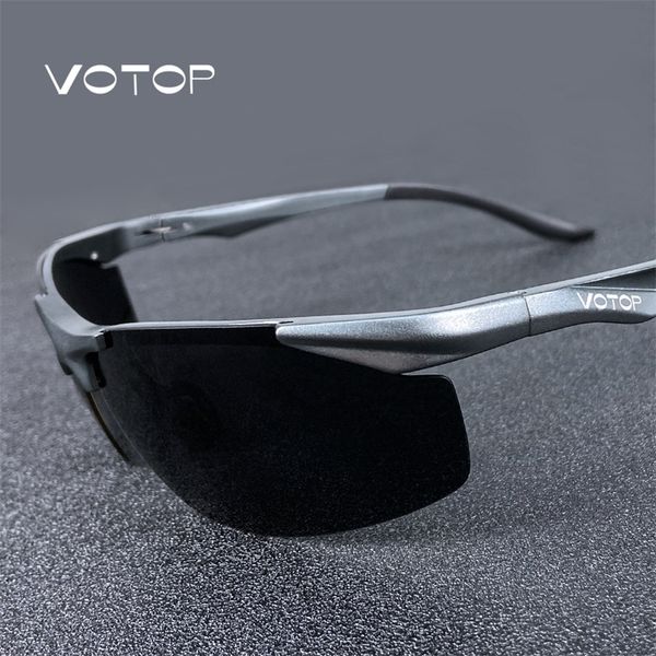 

vopolarized sunglasses men anti lens uv400 aluminium magnesium frame sun glasses for driving fishing travel 220429, White;black