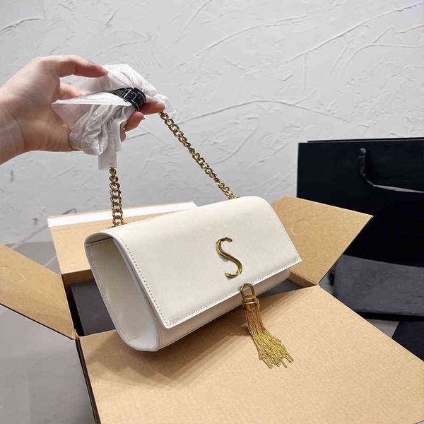 

luxury ladies designer bags women handbag classic style crossbody messenger shoulder chain bag with tassel 1221