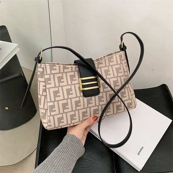 

the bag store online clearance promotion handbag bags temperament women's leather letter crcent versatile trend armpit factory wholale