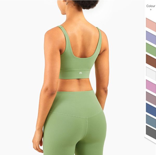 

lulu lu-1267 bras yoga underwear women's vest type shockproof gathered back fitness fashion fast drying gathering bra e16x, Red;black