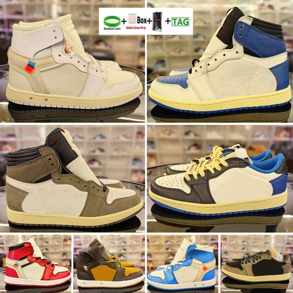 

2022 university blue white 1s one mens basketball shoes for men womens sports off designer sneakers trainers