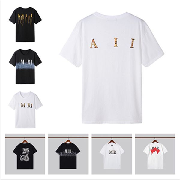 

amirs new men's outdoor t-shirts colorful letter print brand men short-sleeved social club outfits tee shirt homme spring o-neck tshirt, Gray;blue