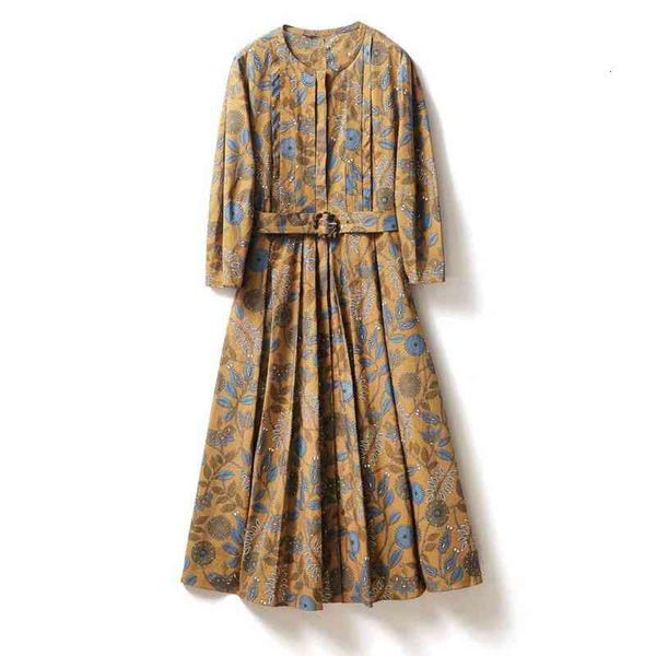 

casual dresses max italy spring and summer big  japan combed cotton digital printing dress for women, Black;gray