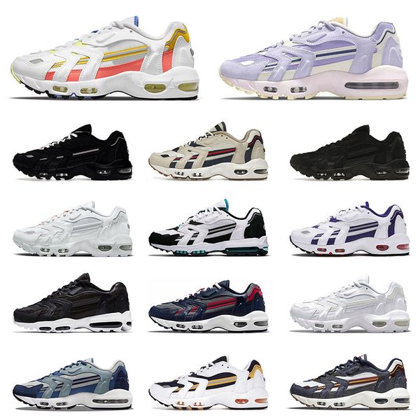 

brand discount 96 ii mens womens running shoes triple white black purple bright mango grape pastels luxury designer sports sneakers trainers