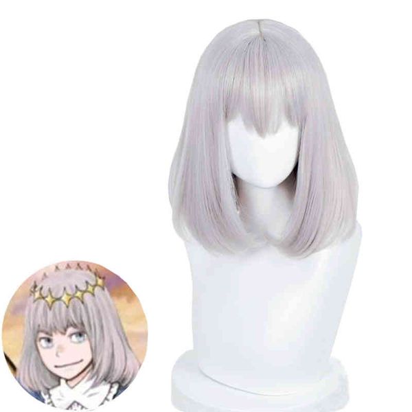 

l-e-mail peruca cabelo sintÃ©tico jogo fate oberon cosplay fate/grand order reta cinza resistente ao calor s220505, Black
