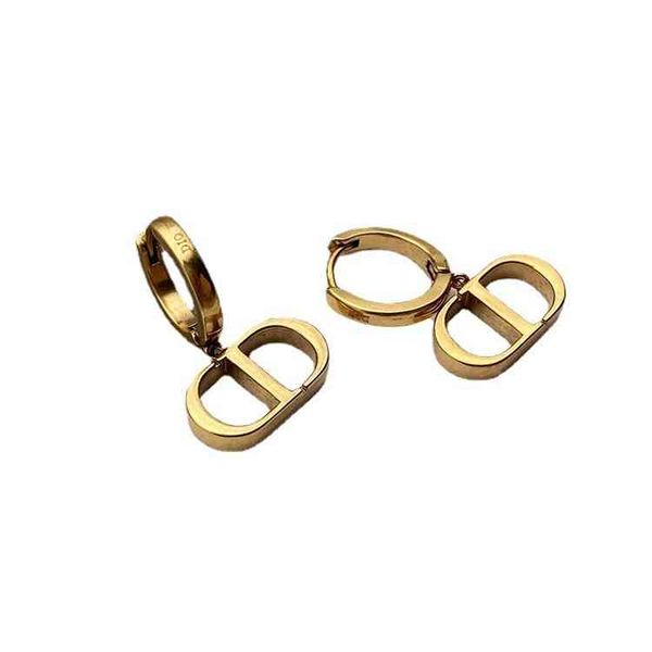 

brass red star earrings female, Black