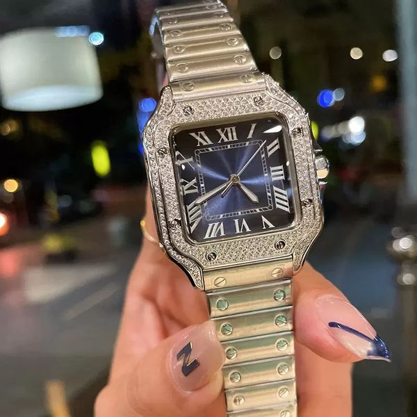

classic women watches quartz movement 35mm waterproof business wristwatches silver ladies wristwatch montre de luxe gift, Slivery;brown