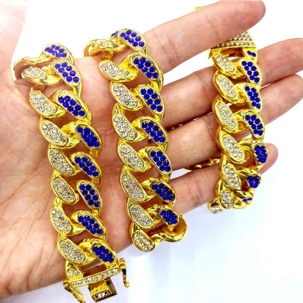 

street trendsetter rap hip hop cuba two collarbone chain ambush jewelry niche three-dimensional mixed color necklace, Silver