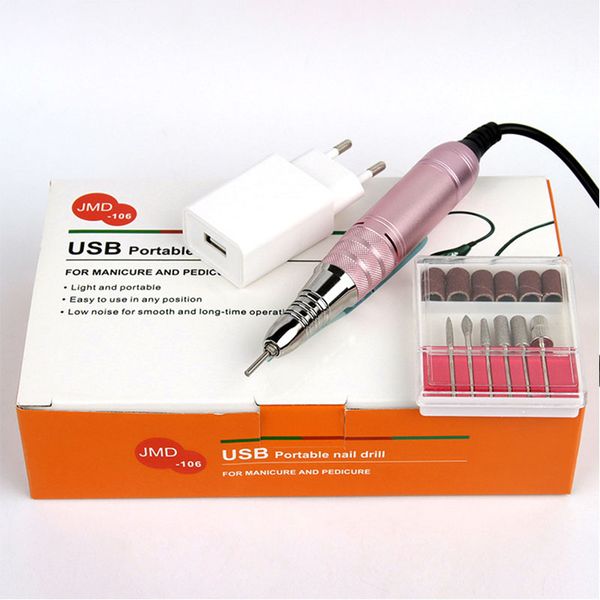 

professional electric nail drill portable nail file for nail gel polish machine pedicure accessories salon tool perfections
