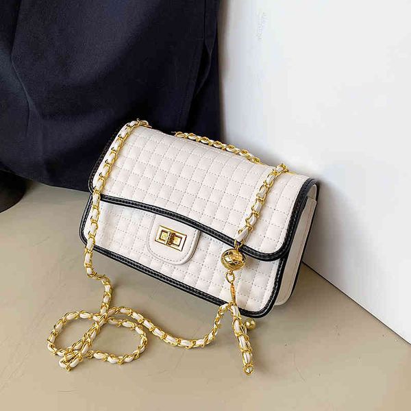 

golden chain msenger 2022 new trend small fragrance women's bag 2022 brand luxury fashion design ladies handbags
