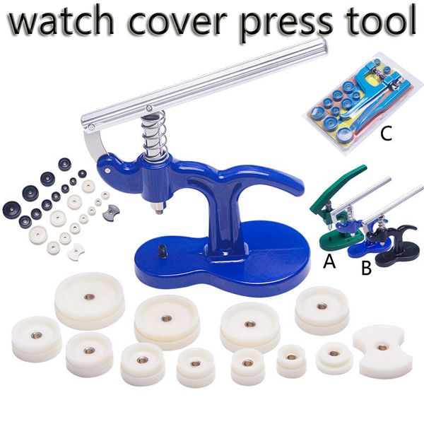 

watch case cover press tool battery replacement fitting dies back remover closer maker repair kit tools 220617