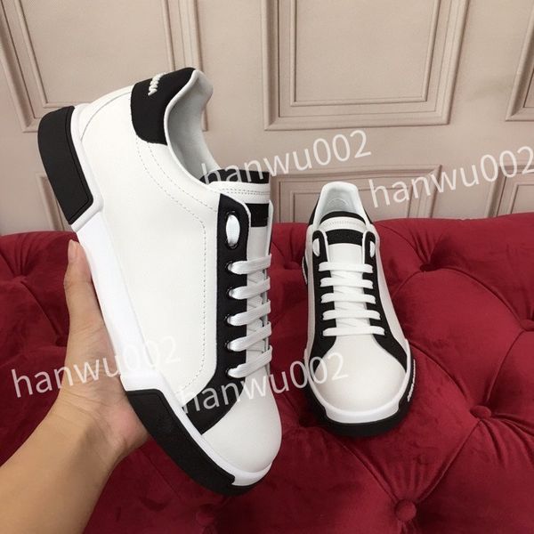 

2022 spring men shoes luxury designer brand cowhide leather printing casual sneaker soft and comfortable, Black