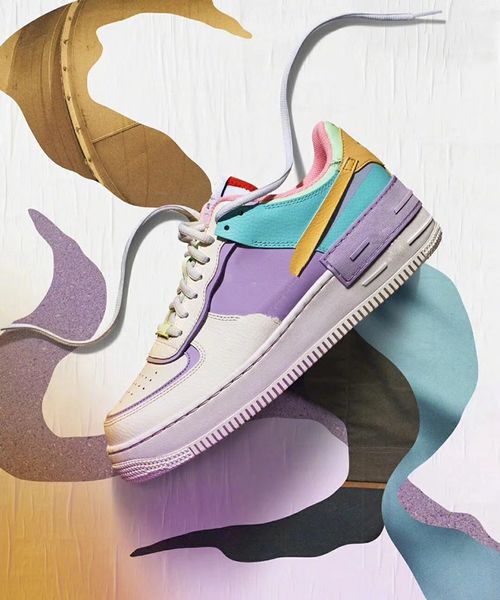 

designer shoes women's 1 shadow pastel multi-color skateboard sneakers walking outdoor trainer sports gym trainers original fast