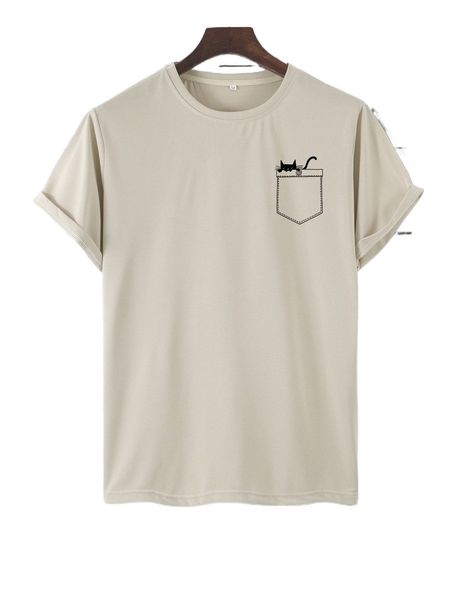 

men cartoon graphic tee k9p2#, White;black