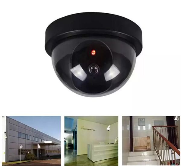 Falsa telecamera fittizia IR LED Generatore a cupola CCTV Simulato segnale video di sicurezza Forniture per la casa