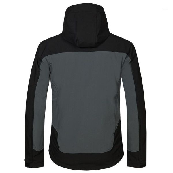 

outdoor jackets&hoodies mountainskin men's winter softshell fleece jackets sportswear coat hiking camping skiing male windbreaker va188, Blue;black