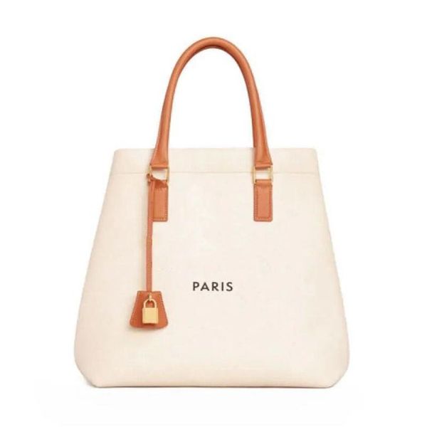 

2022 sport new outdoor purse bag and handbags large capacity women's casual tote luxury bags cabas phantom letter canvas shou2640