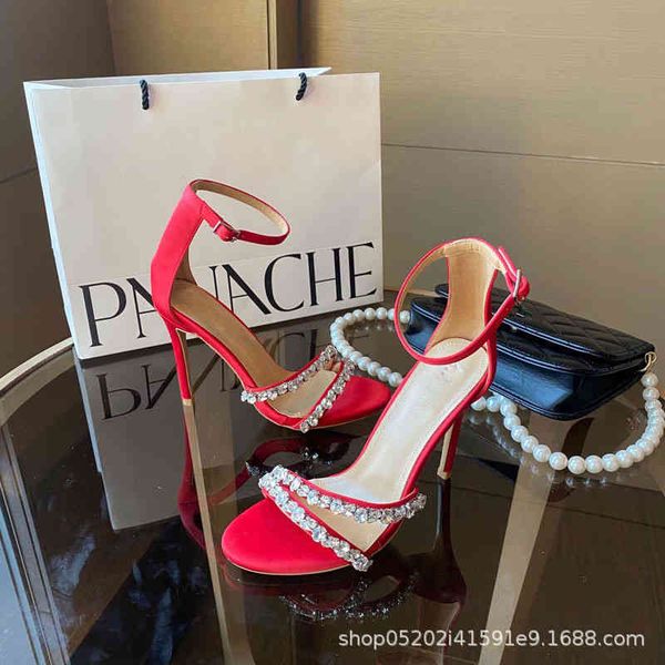 

sandals women line buckle thin heel open toe high heels women's shoes fairy style fashion, Black