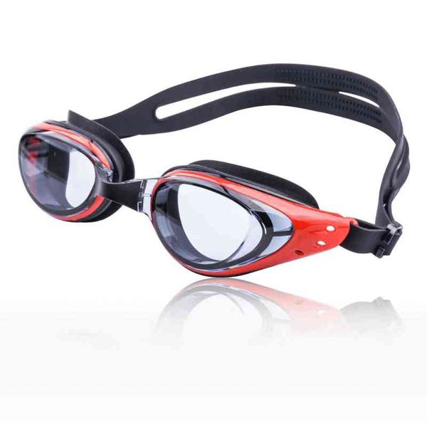 Occhialini da nuoto Miopia Prescrizione Occhiali da piscina impermeabili Protezione UV Occhiali da uomo Kit da immersione per bambini Y220428