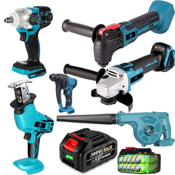 

brushless electric impact wrench /angle grinder/ electric hammer/electric blower/reciprocating chain saw series bare power tools h220510