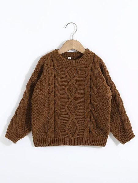 

toddler boys cable knit sweater she01, Blue