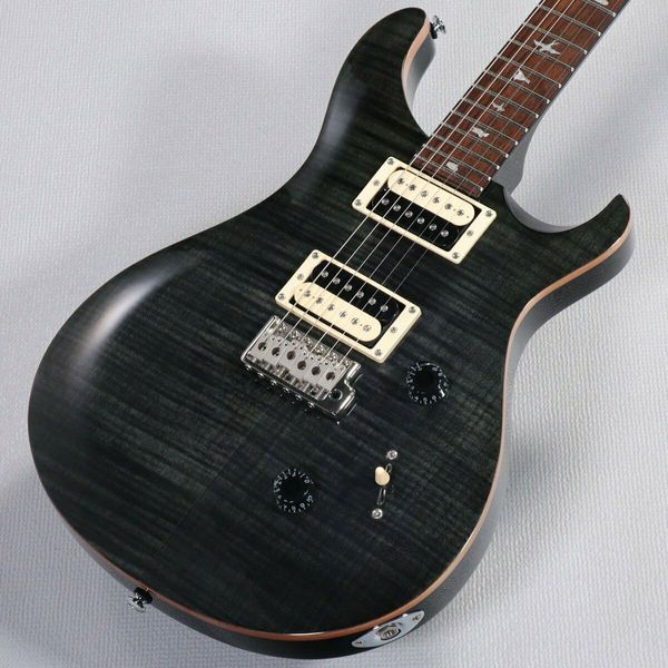 

pr s se custom 24 grey black #gg674 electric guitar