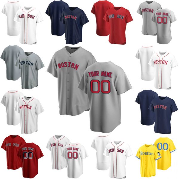 

2022 baseball jerseys custom jersey mens women youth boston''red''sox''5 enrique hernandez 28 j.d. martinez 11, Blue;black