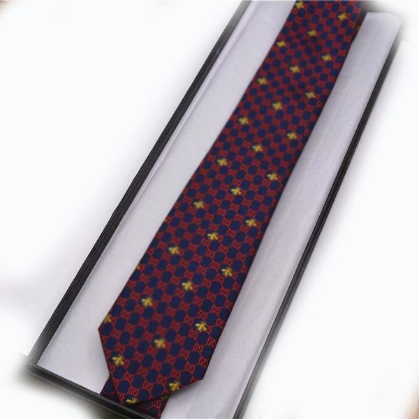 Роскошные мужские 100% шелковые галстуки Жаккарда, расплывчатая на пряди, стандартную бренд, подарочную коробку, упаковка