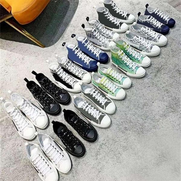 

dies 2021 designer b23 shoes obliques technical leather 19ss flowers outdoor casual size 36-45 brazil salyi yai, Black