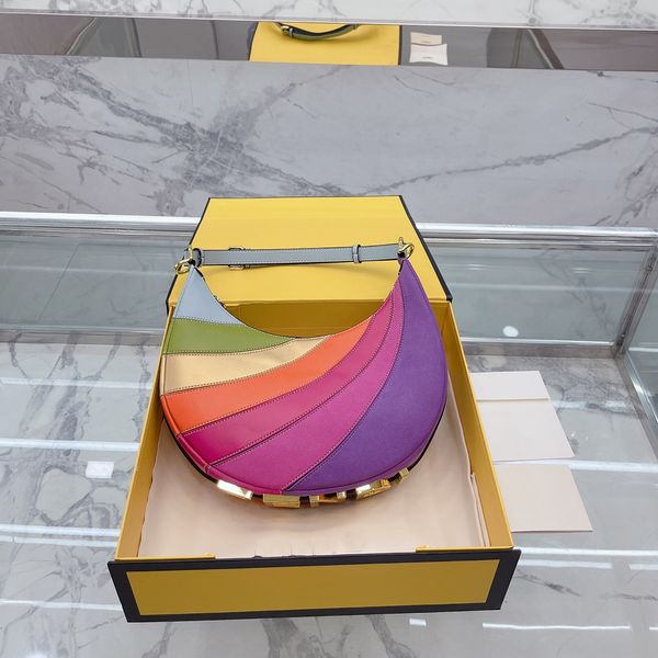 

classic women graphy hobo underarm bags clutch italy roma brand half moon crossbody bag lady alligator leather saddle handbags luxury design