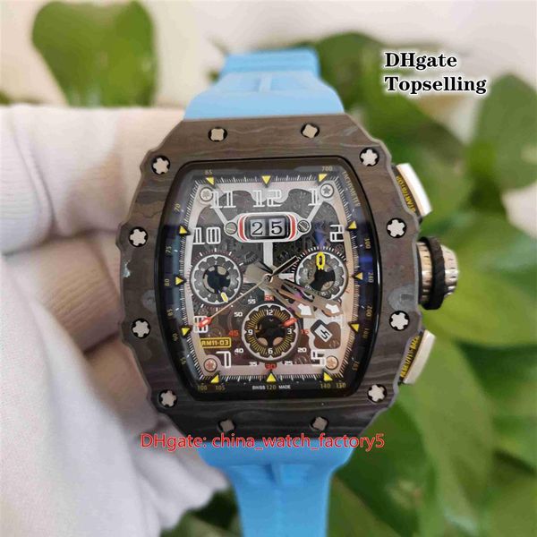 

18 style watches 44mm x 50mm skeleton 11 35 53 ntpt carbon fiber rubber bands sapphire transparent mechanical automati2618, Slivery;brown