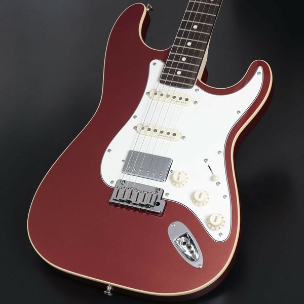 

modern st sunset orange metallic electric guitar