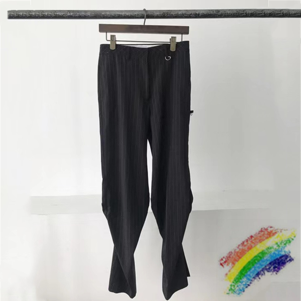 

men's pants men's pants slim we11done hourglass men women 1:1 jogger trousers, Black