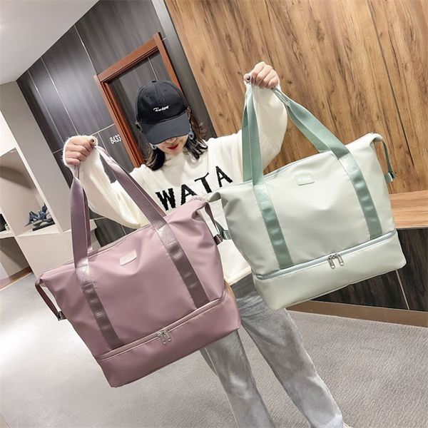 

2022 new dry wet separation short distance travel bag men's and women's handbag travel bag travel yoga exercise fitness bag