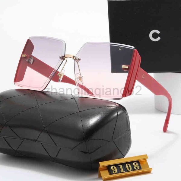 

designer channel sunglasses cycle luxurious fashion woman mens lovers new trend street vintage baseball sport oversized summer sunglasses, White;black