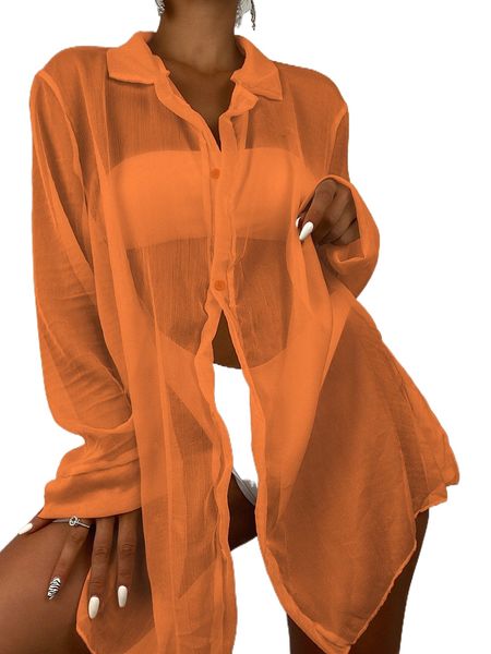 

solid button front kimono 82ki#, White;black