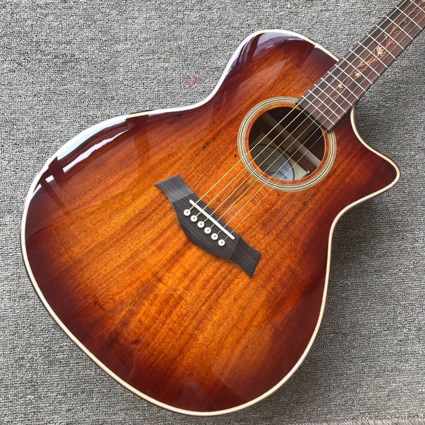 

rosewood fingerboard 41 inch acoustic guitar single face guitar electric