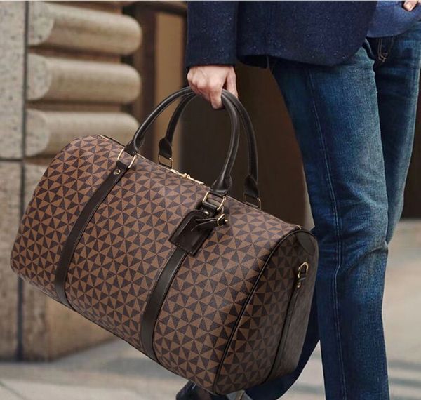 

fashion travel bag men women duffle leather luggage handbags large capacity sport letter print wallets 45 55 55cm girls boys backpacks fashi