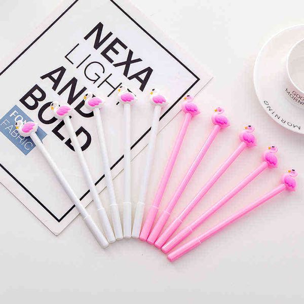 

pen creative super cute flamingo neutral cute cartoon students learn to write smoothly stationery test