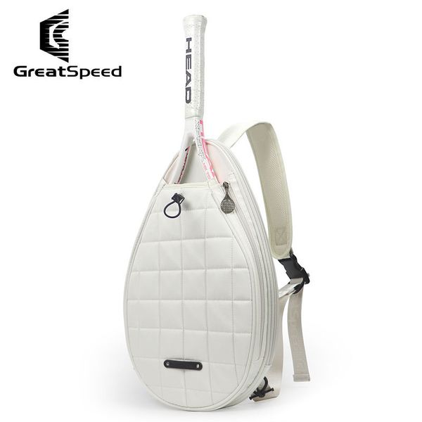 Greatspeed Tennis Bag Youth Badminton ombro único Male Machot Racket Pacote Racquet Pacote Mulheres 220715