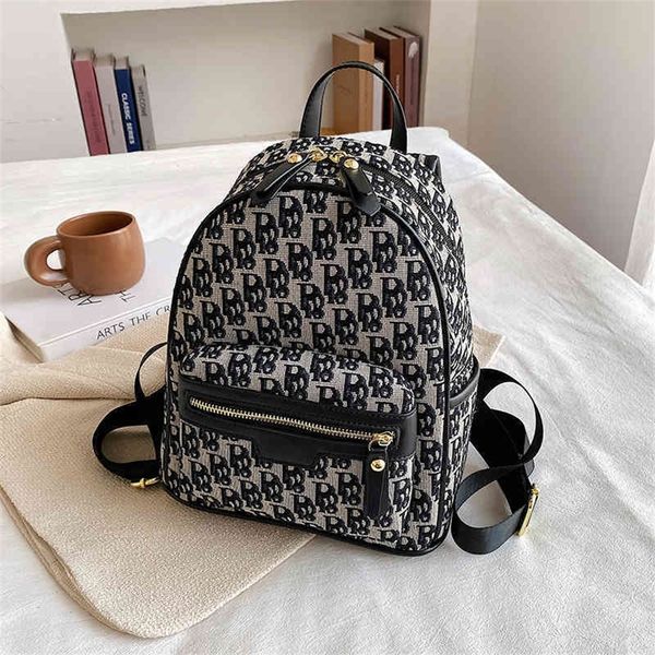 

classic embroidered backpack versatile casual cloth backpack fashion bag 80% off outlet online