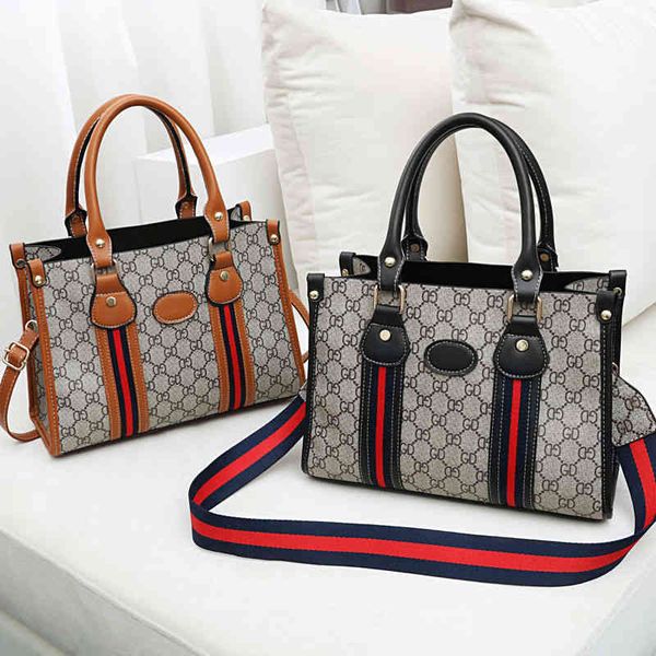 

women's bag new versatile handbag big bag popular women's one shoulder messenger tote bag purses_2hax