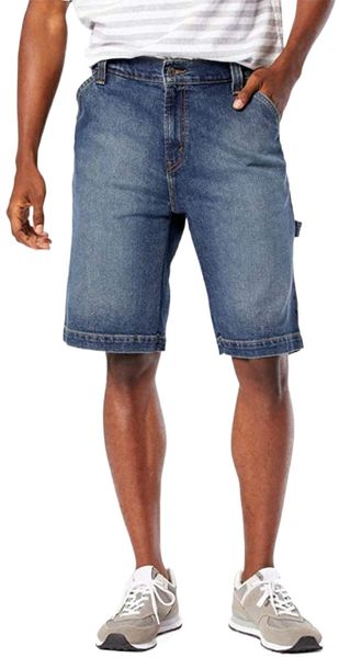 

by levi strauss & co. gold label men's carpenter short e2sx#, White;black
