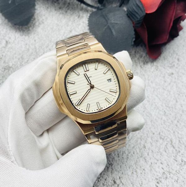 

men's classic mechanical watch automatic imported mechanical movement waterproof design aaa multifunctional watches, Slivery;brown