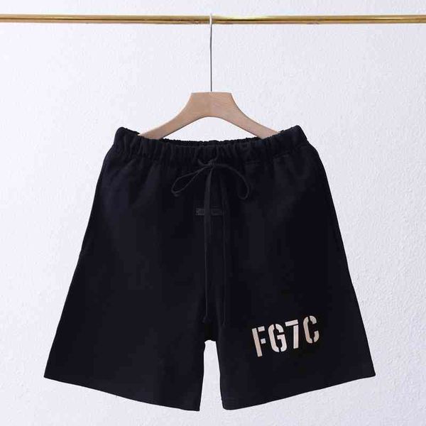 

men's fashion trend new personality casual brand shorts wholesale 2022 summer of sports brace s drawstring and women's loose, White;black