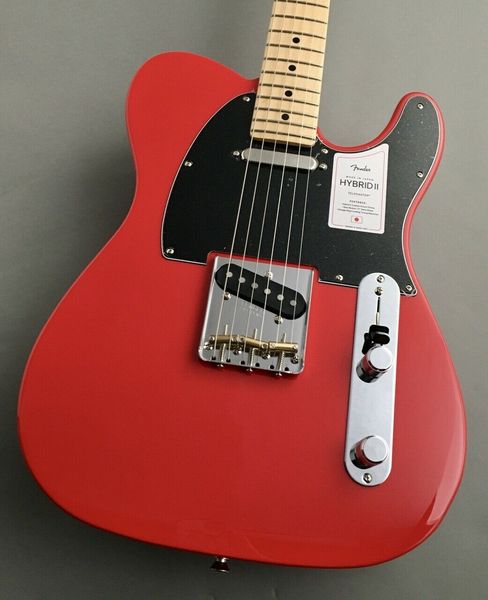 

made in japan hybrid ii tele modena red jd21005490 electric guitar